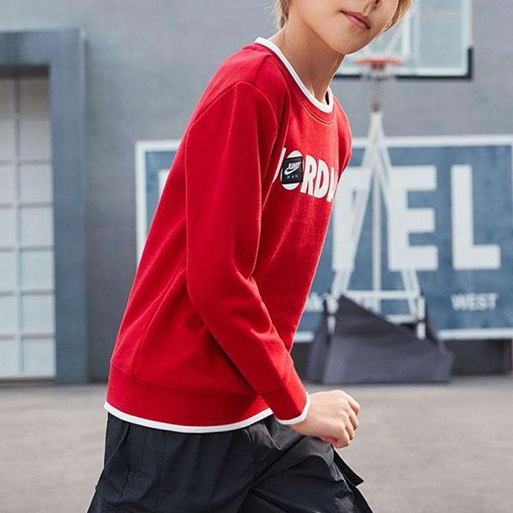 Jordan Kids Sweatshirts Crew Neck Moderate Kids' JD2112012PS-002