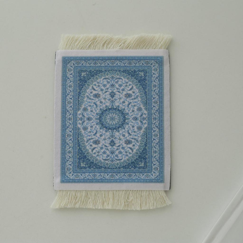 Retro Persian Fringe Heat-Insulating Coaster and Ethnic Placemat