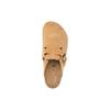 Birkenstock Boston Suede Leather Latte Cream Men Sneakers 1026181