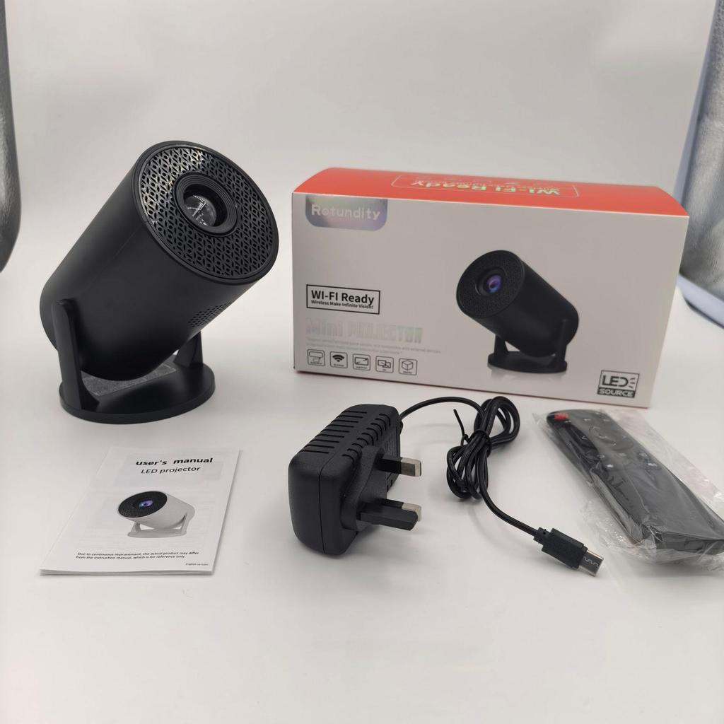 M5PRO Mini HD Wireless/Wired Portable Home Projector for Mobile Phones