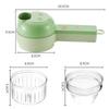 Mini Wireless Electric Garlic Multifunctional Ginger Chili Garlic Masher for Outdoor Picnic