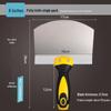 Stainless Steel Curved Plastering & Putty Trowel Set