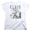 Elvis Presley With the Band Dames T-shirt Officieel Gelicentieerd Rock T-shirt S-2XL