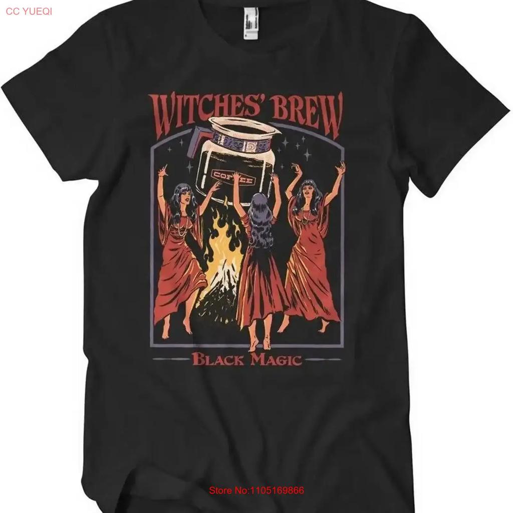 Steven Rhodes Witches Brew Black Magic T Shirt Vintage Casual Homme Versatile Breathable Slightly Soft Streetwear Unisex