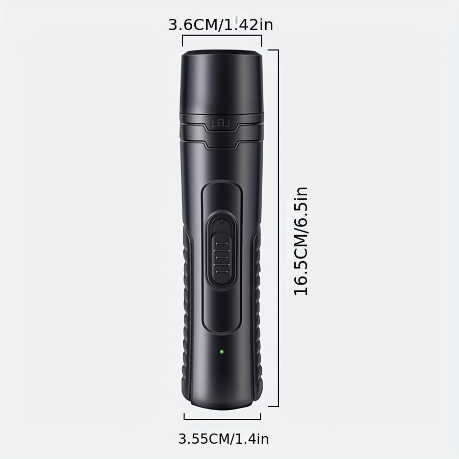 Dog Nail Grinder with 3 LED Lights, Powerful 2-Speed, Super Quiet, Dog Nail Trimmer, USB Rechargeable, Pet Nail Clippers, for Large Medium Small Dogs