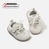 Spring Baby First Walker Non-Slip Sneakers - Soft Sole, Trendy German Training Shoes for Boys & Girls