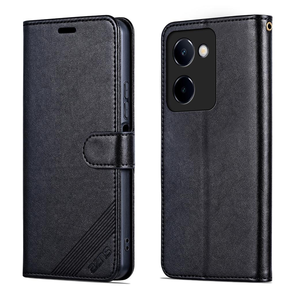 For vivo Y100i 5G Case PU Leather Flip Wallet Phone Cover