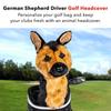 Daphne's Unisex German Shepherd Novelty Headcover, Brown, NA