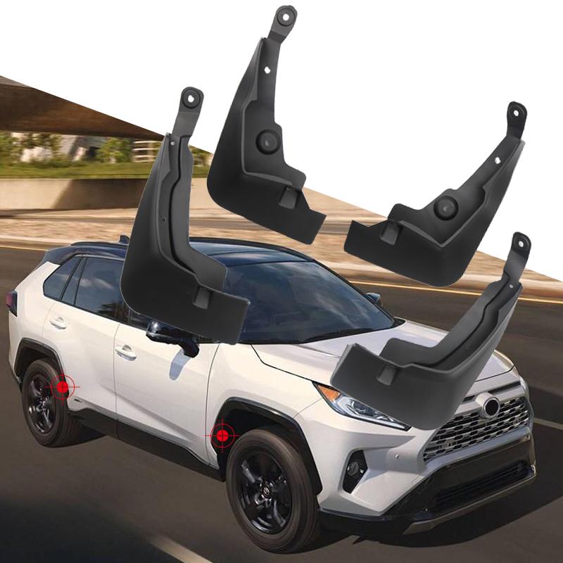 Buy For Toyota RAV4 RAV 4 2019 2020 Mud Flaps Splash Guards Mudguards