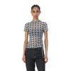 Hugo Womens/Ladies Lettering Mock Neck T-Shirt