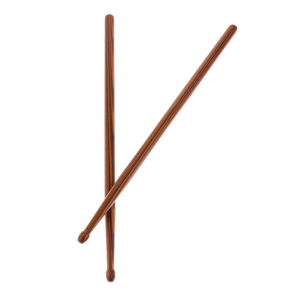 Buy 1 Pair Zebrawood Drumsticks Drum Sticks Rods at affordable prices