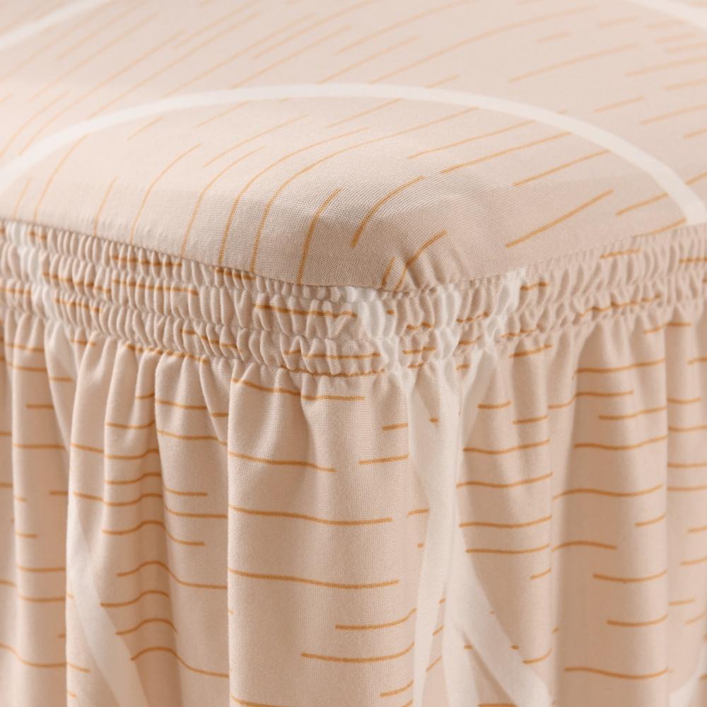 Stretch Spandex Dining Chair Cover Protectors Super Fit Banquet Chair Seat Slipcovers for Hotel and Wedding Ceremony Chair Skirt