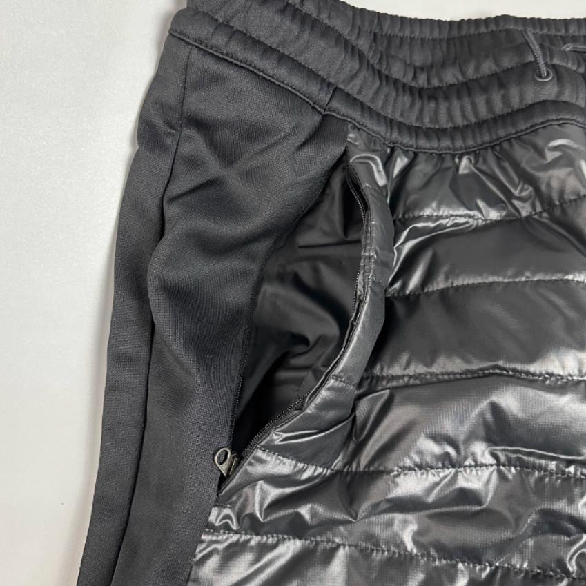 Nike Retro Sportovní Sešívané Teplé Větruodolné Všestranné Fleecové Silné Pletené Tepláky Pánské Spodky Černé AJ8964-015