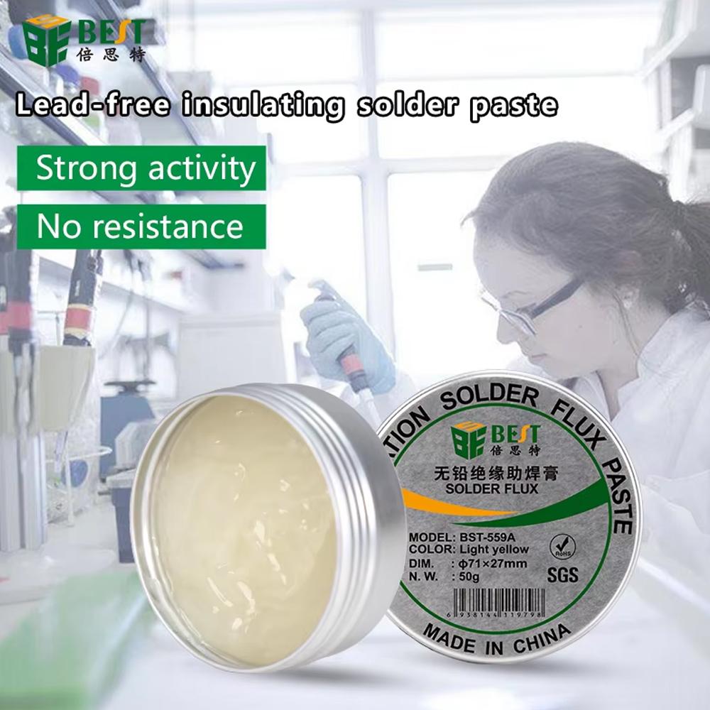 Insulation Solder Paste Flux 30/40/50/100g Lead Free Fluxs For Soldering BGA PCB IC Parts Welding Flux Soldering Gel Tool