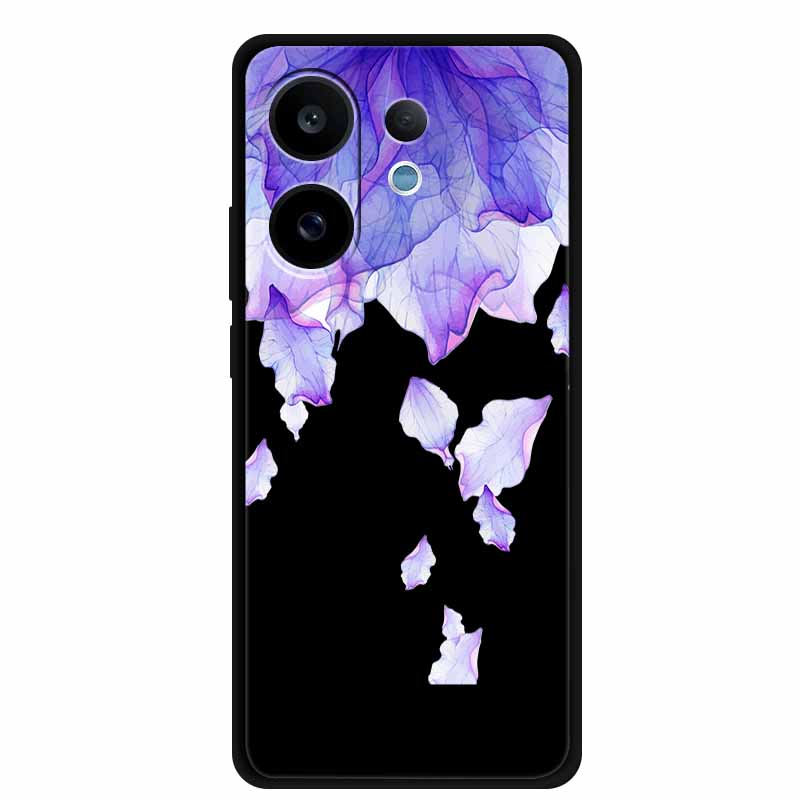

Чехол для Vivo X200 FE X 200 FE Черный Силиконовый Мягкий Задний Чехол-Крышка Для Vivo V60 T4 Pro Чехол для Телефона Cover Funda Ударопрочный Vivo X200 FE 5G
