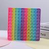 Kids' Press-and-Pop Rainbow Whack-a-Mole Macaron 9x9 Multiplication Puzzle Toy