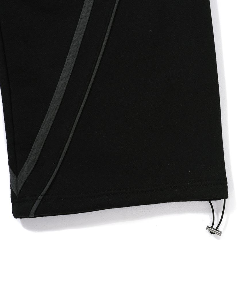 GAKKAI UNIONS Rising Sweat String Line Pants Black
