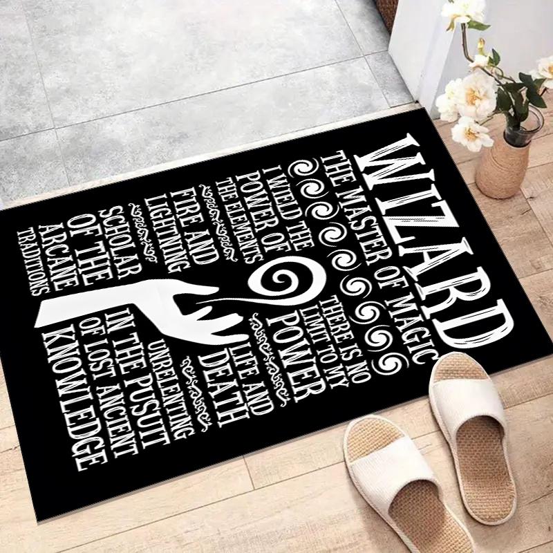 Dungeon Master Polyester Carpet, Soft Indoor Mat for Office Chair, Living Room, Computer Desk - Decorative Home Office Rug Design
