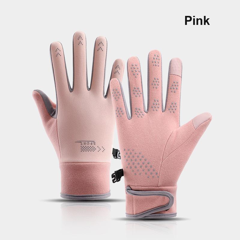 Thermal Gloves for Men and Women Touch Screen Anti-slip Gloves for Autumn Winter Driving Cycling Outdoor Sports