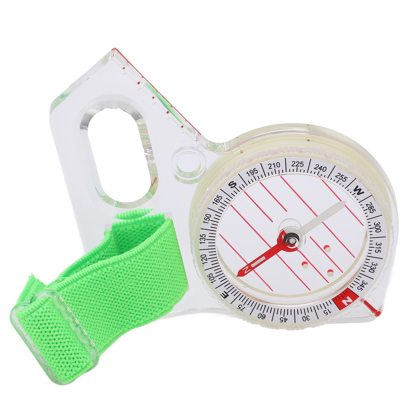 

Thumb Orienteering Compass Outdoor Fast Neddle Setting Compass for Navigation Orienteering and Survival