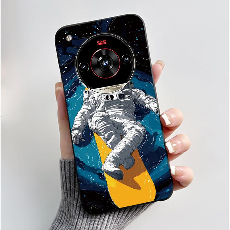 Funda Para ZTE Nubia Focus 2 Ultra Funda Z2463N Estética Lujo Linda Genial Niños Niñas Funda de Silicona Suave para Nubia Focus2 Ultra 5G