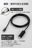 Elecom Konverze na HDMI Kompatibilní s Google a USB-C kabelem, 2m, Zrcadlení více displejů 4K/60Hz, iPhone, Pixel, Xperia, Galaxy, iPad, Surface,