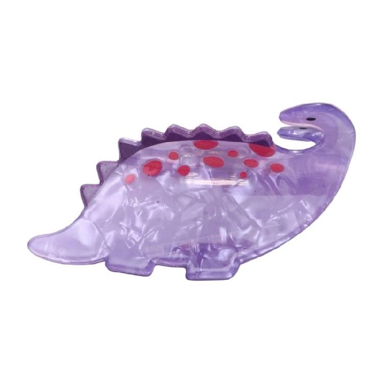 Delicate Acrylic Dinosaur Design Hair Clip Fashion Dinosaur Barrettes Hairpiece Hair Accessory For Everyday Use