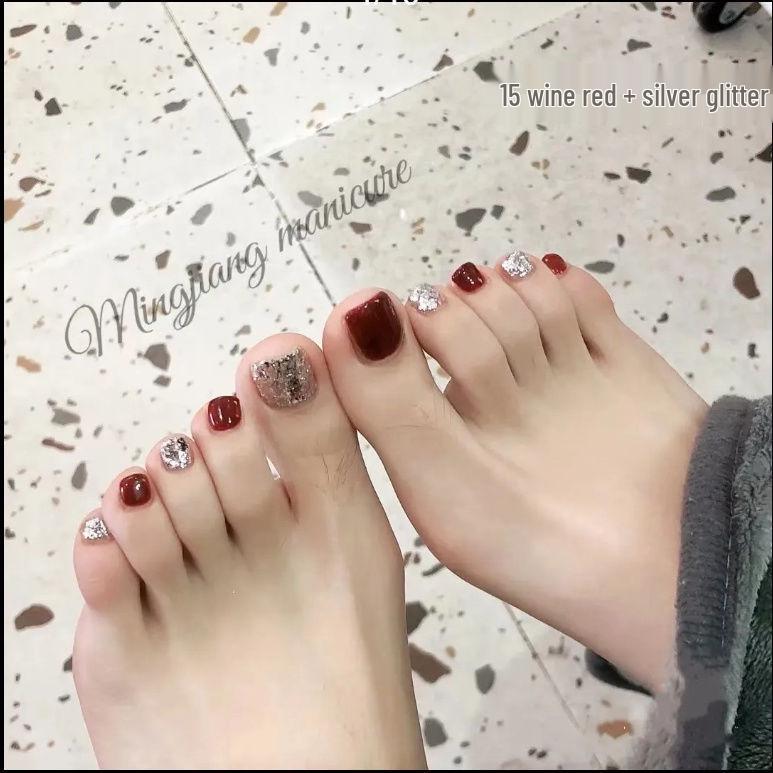 Winter Instant-Dry Long-Lasting Nail Polish Set - No-Peel, Pure Desire Whitening