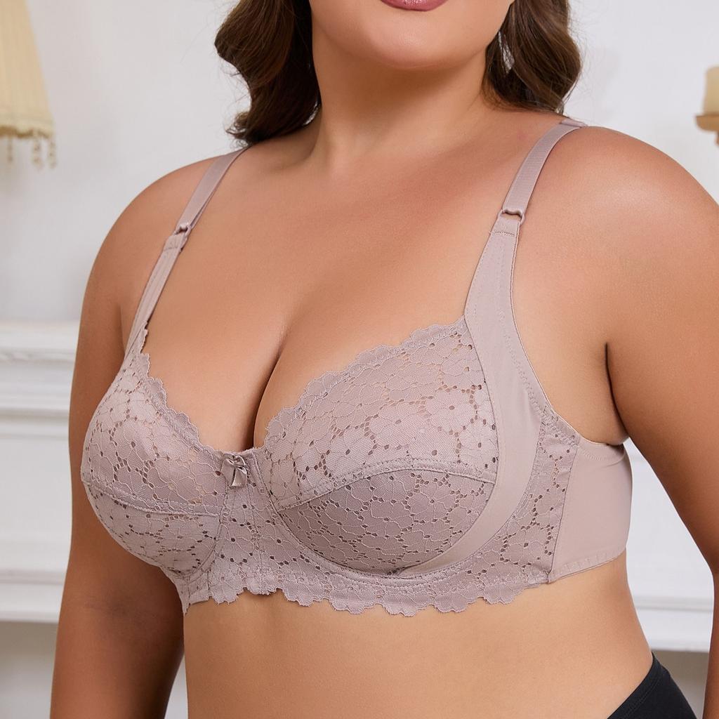 European and American Style Anti-sagging Underwire Plus Size Sexy Push-up Bra