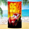 1pc Cars Movie Characters beach towel,quick drying absorbent beach towel,outdoor sports swimming beach towel,Soft and comfortable Y71811