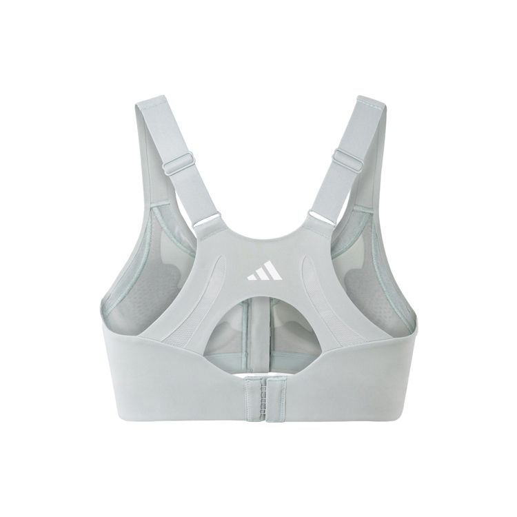 Adidas Easy-Fit Training Bra Solid Logo High-Intensity Sports Quick-Dry Small Wings Fitness Underwear Cool Green Women underwear IZ0273