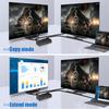 8K60Hz 4K120Hz HDMI USB 3.0 KVM Switch 2 Port Dual Monitor Extended Display KVM Switcher