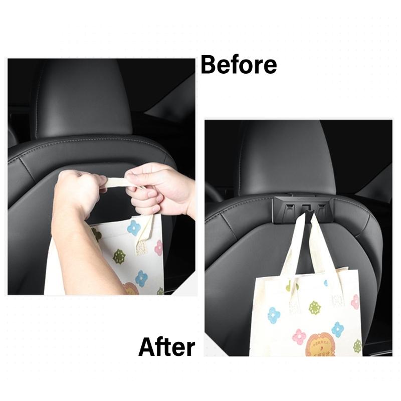 Collapsible Vehicle Hook Invisible Glove Box Mounting Solution Strong ABS Plastic Small Size Storage Hook for Car