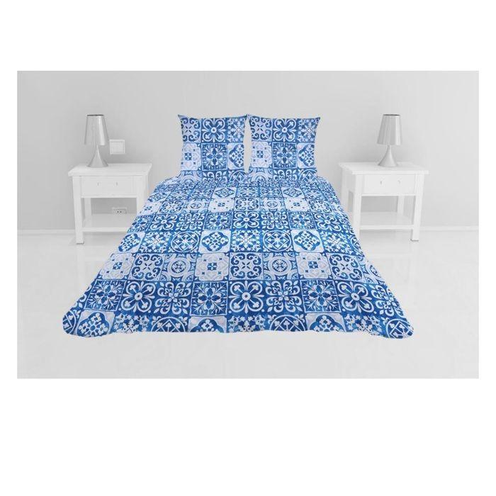 Couvre lit microfibre + taies Persane