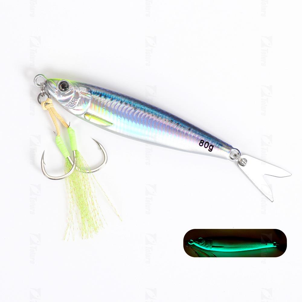 Slow Sinking Simulation Fish Lures Metal Artificial Fishing Bait Fishing Lures  Saltwater Fishing