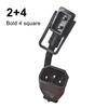 2+4 2+6 Niu N1/NIS Lithium Battery Charging Connector Cable Electric Vehicle Power Socket U1/MI Charger Conversion Plug Wire