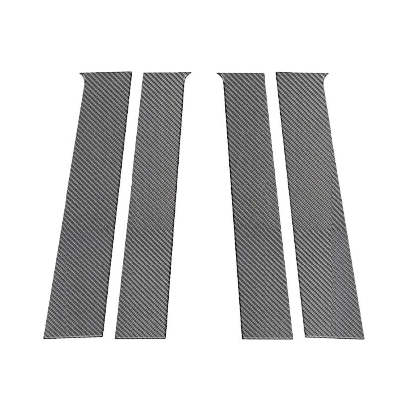 4pcs/set Car Window Pillar Posts Trims Decorative Strickers Exterior Parts Fit for Toyota Tacoma (N400) 2024-2026