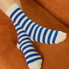 STW241 Stripe Rib Socks