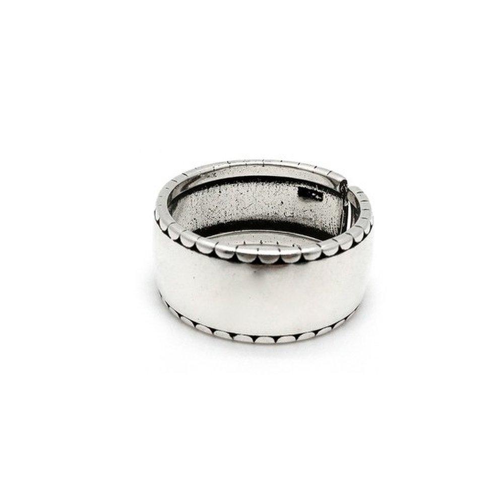Lace Band 925 Silver Ring Rs067