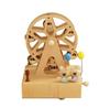 Christmas Festival Wooden Music Box: Creative Children's Toy and Home Decoration Craft, Perfect Birthday Gift