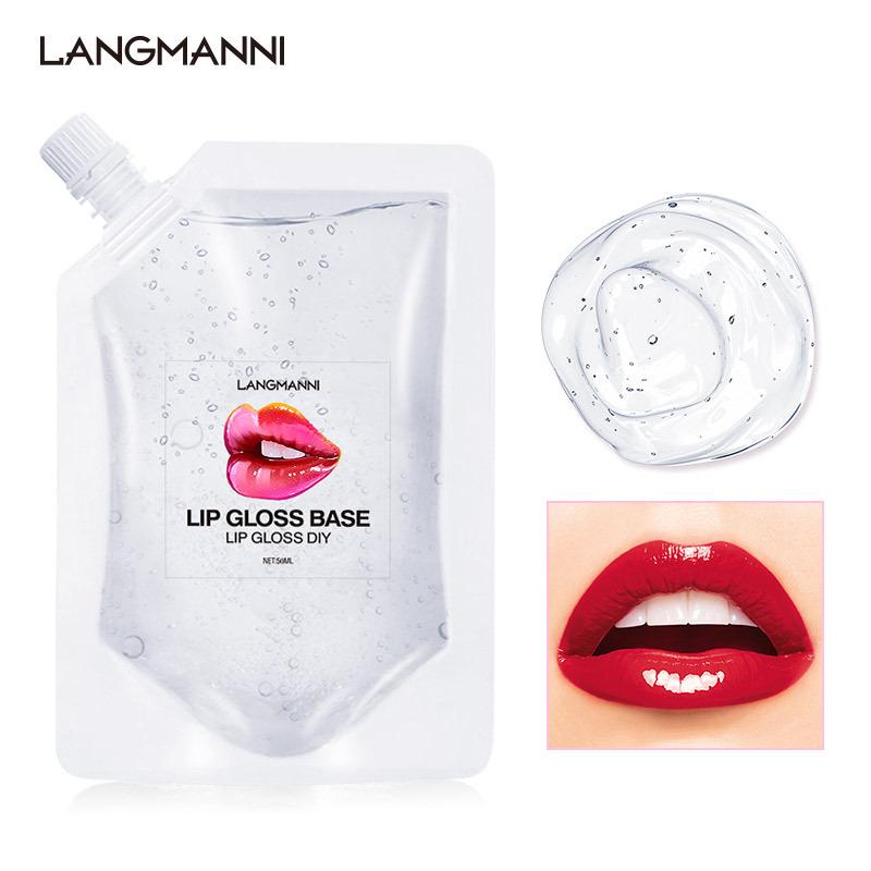 Langmannni DIY Transparent Lip Gloss Base