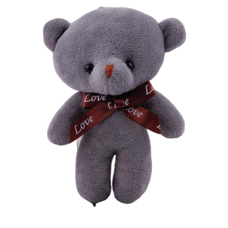 Teddy Bear Plush Toy Keychain Keyring Pendant Stuffed Doll Gift Kids Girlfriend