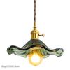 Home Simple LED Pendant Light Fixtures Bedroom Living Room Bar Colorful Glass Copper Hanging Lamp Edison Ceiling Pendant Lamp