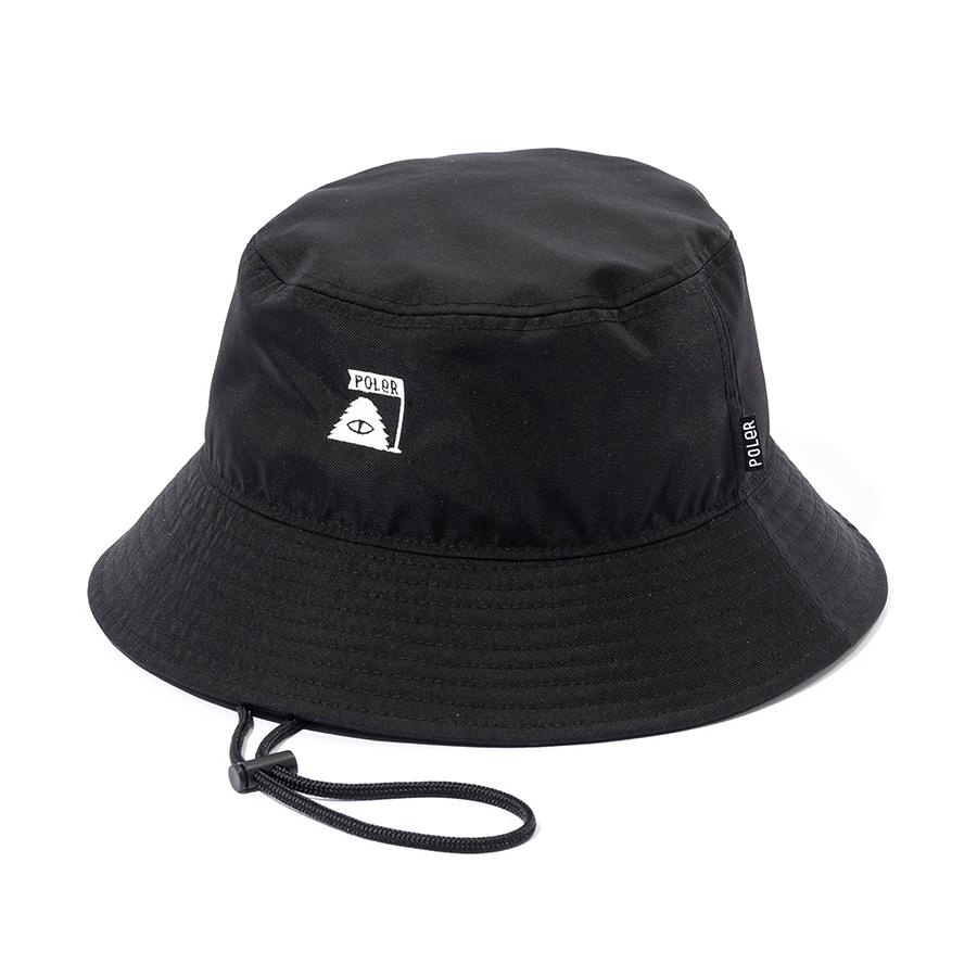 POLERSTUFF Fishing Net Tough Bucket Hat Black