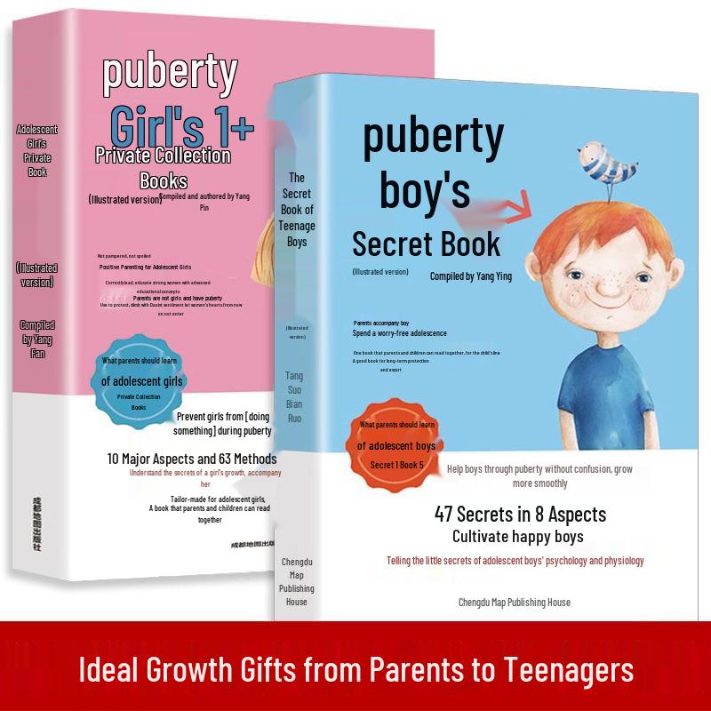 Adolescent Secret Room: Complete 2-Volume Set on Psychology for Boys & Girls (Ages 10-18)