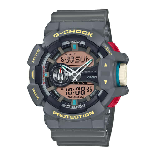 

Casio G-Shock GA-400PC-8AJF Vintage Product Colors Men s Watch, Gray