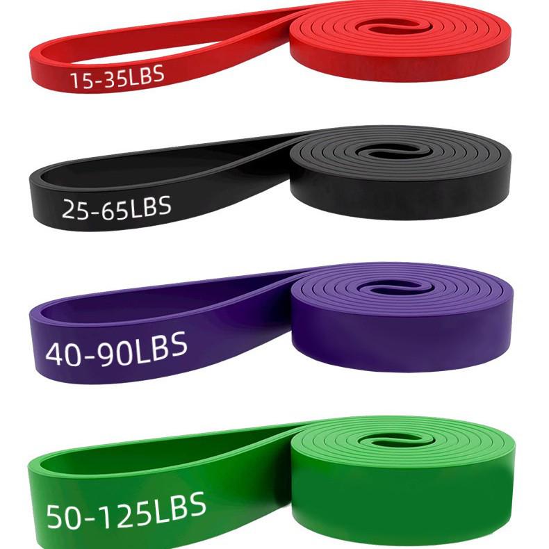 Elastic Resistance Band Pull-Up Strength Training Set