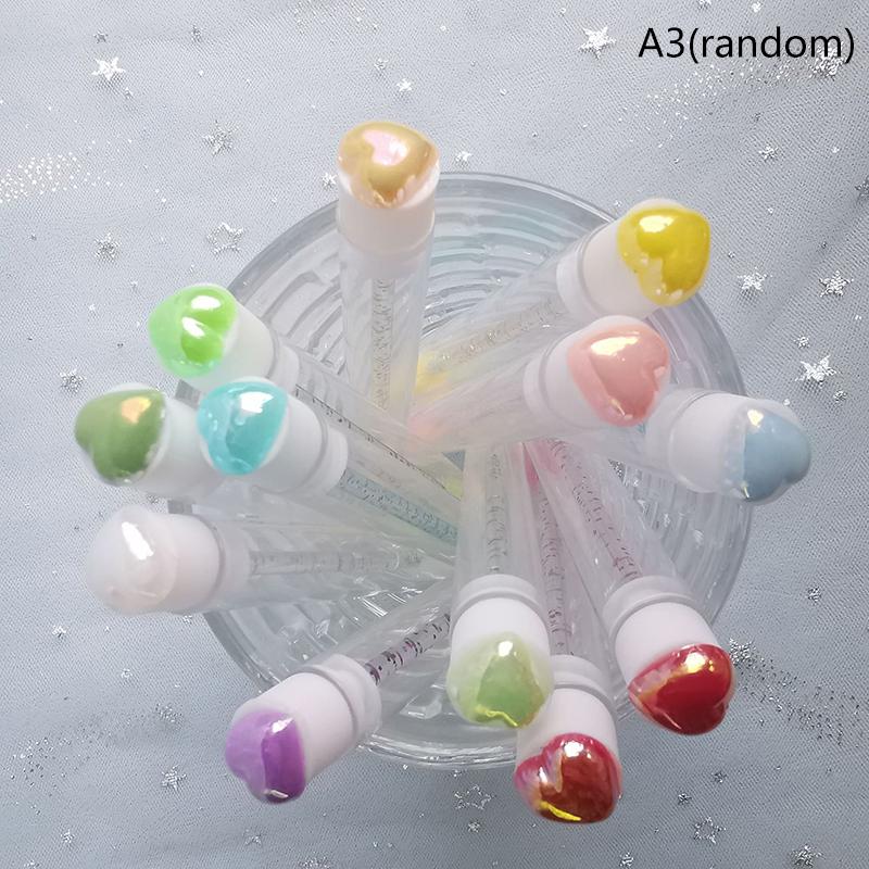 

Щеточка для ресниц, трубка для наращивания ресниц, щеточка для бровей, набор для макияжа с защитой от пыли в форме сердца(Случайный стиль) as the picture