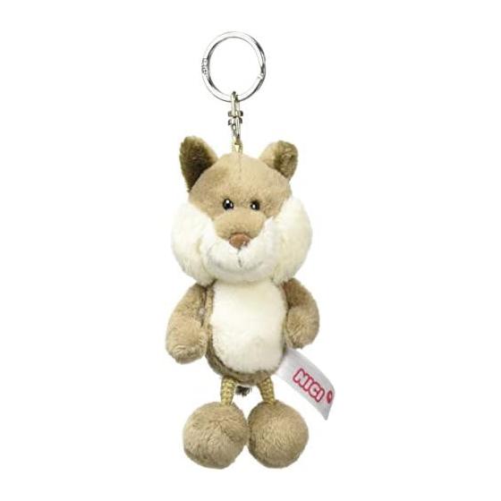 NICI Keyring Chipmunk 10cm Germany Plush Toy Gift Bean Bag Keyring Chipmunk 3090555