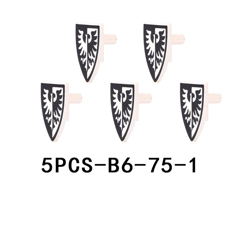 Medieval Castle Knight Figures Weapon Building Blocks Military Army Soldier Flag Shield Cloak Legion Accessories Bricks Toy Gift